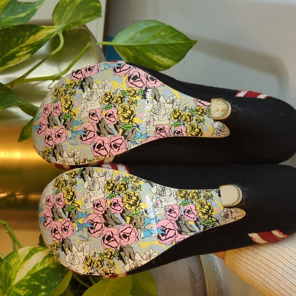 Irregular Choice UK heels ❤️ heart size 40 NWOT - Picture 6 of 7